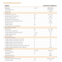 CALDERA DE CONDENSACION HERMANN MICRAPLUS CONDENS 30