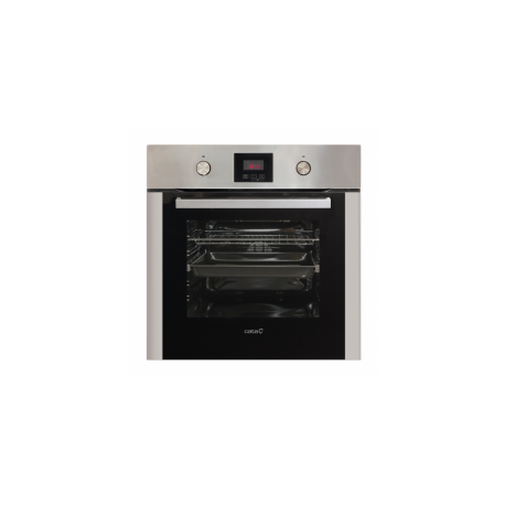 Horno - Cata CMD 7109 X, Con doble grill, 56 cm ancho, 70 L, A, Negro e Inox